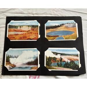 Lot of 22 Vintage Postcards Blank Yellowstone Golden Age Early 1900s
